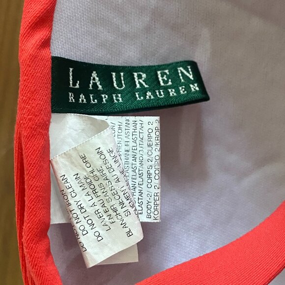 Ralph Lauren Tangerine Bikini Top - Picture 10 of 10